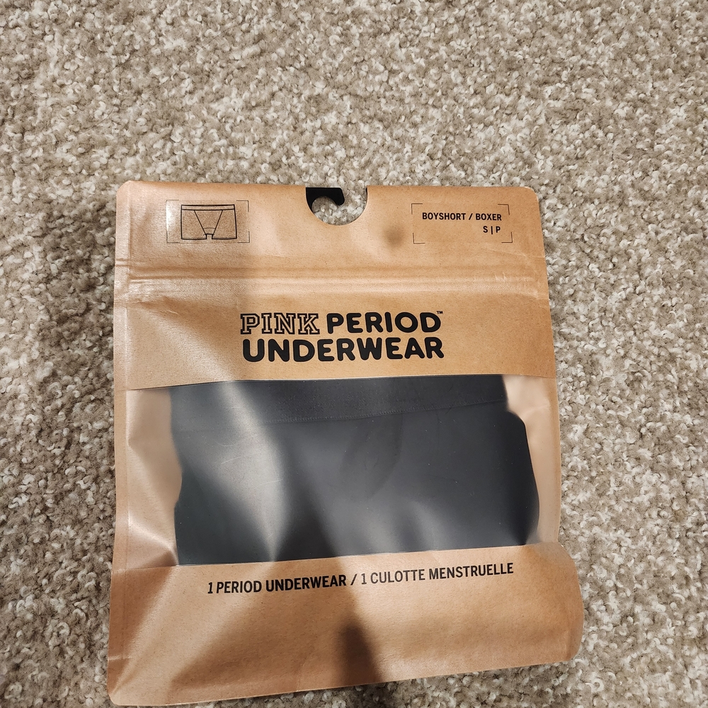 PINK Victoria's Secret Period Underwear - Black